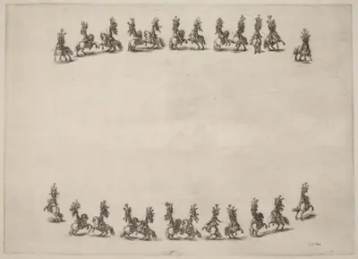 Twenty-Four Cavorting Cavaliers