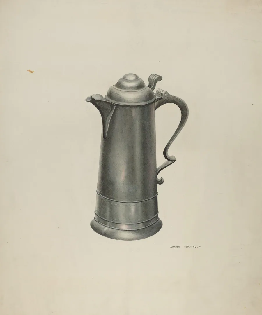 Pewter Flagon by Archie Thompson