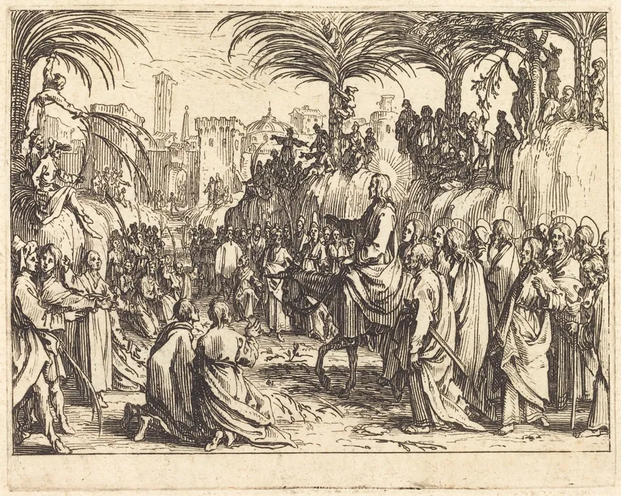 The Entry into Jerusalem by Jacques Callot