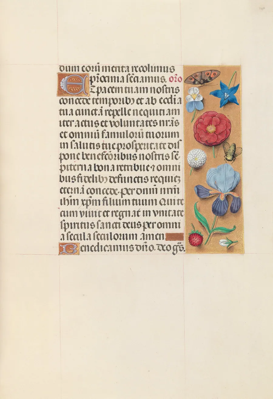 Hours of Queen Isabella the Catholic, Queen of Spain:  Fol. 140r by Master of the First Prayerbook of Maximillian