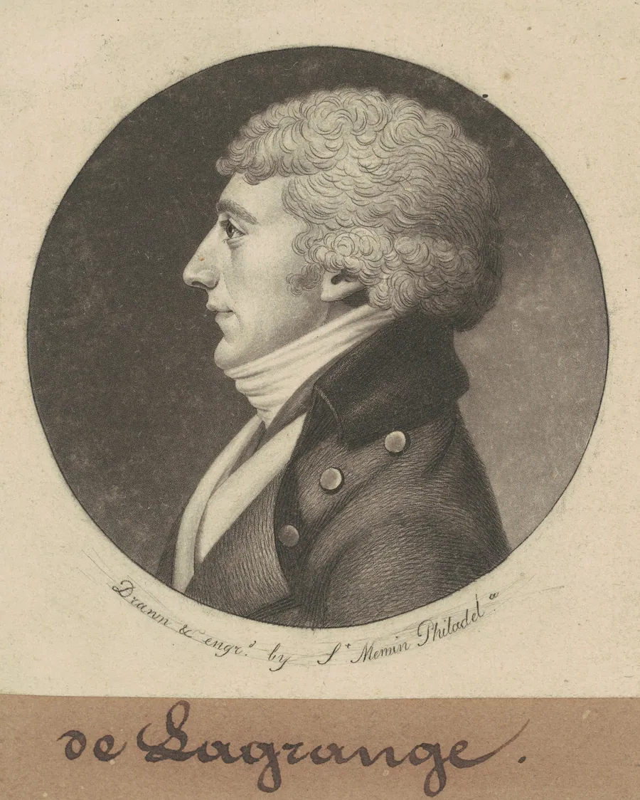 Joseph E. G. M. de la Grange by Charles B. J. Févret de Saint-Mémin