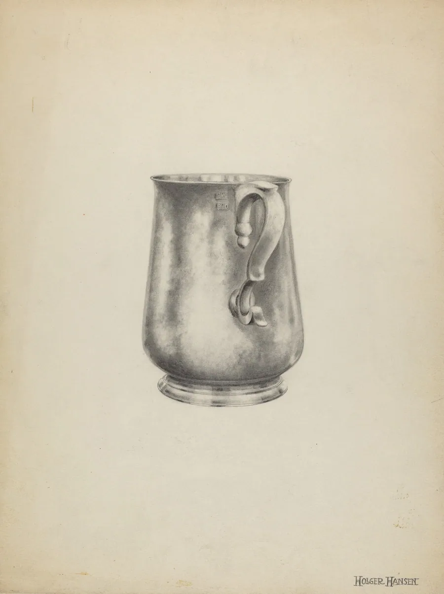 Silver Pitcher by Holger Hansen