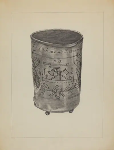 Pewter Beaker