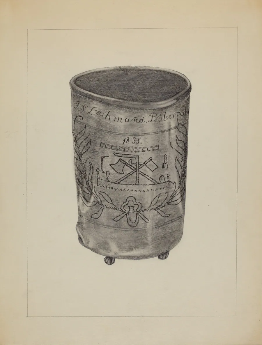 Pewter Beaker by Gertrude Lemberg