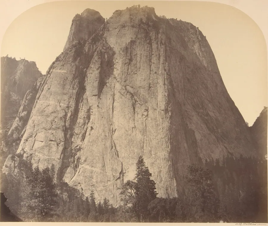 Cathedral Rock by Carleton E. Watkins