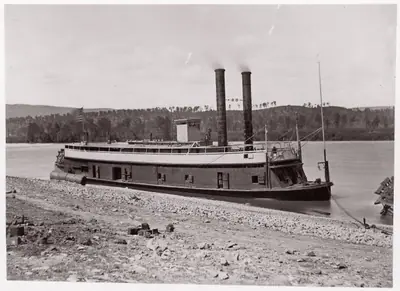 "General Grant" at Kingston Gap, Tennessee River