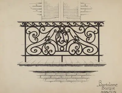 Wrought Iron Railing