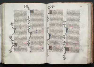 The Gotha Missal: Fol. 100r, Text