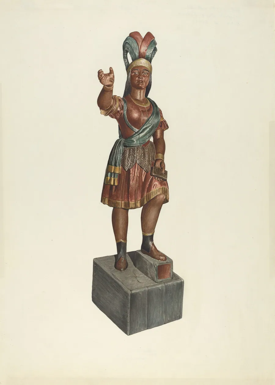 Cigar Store Indian by John Davis