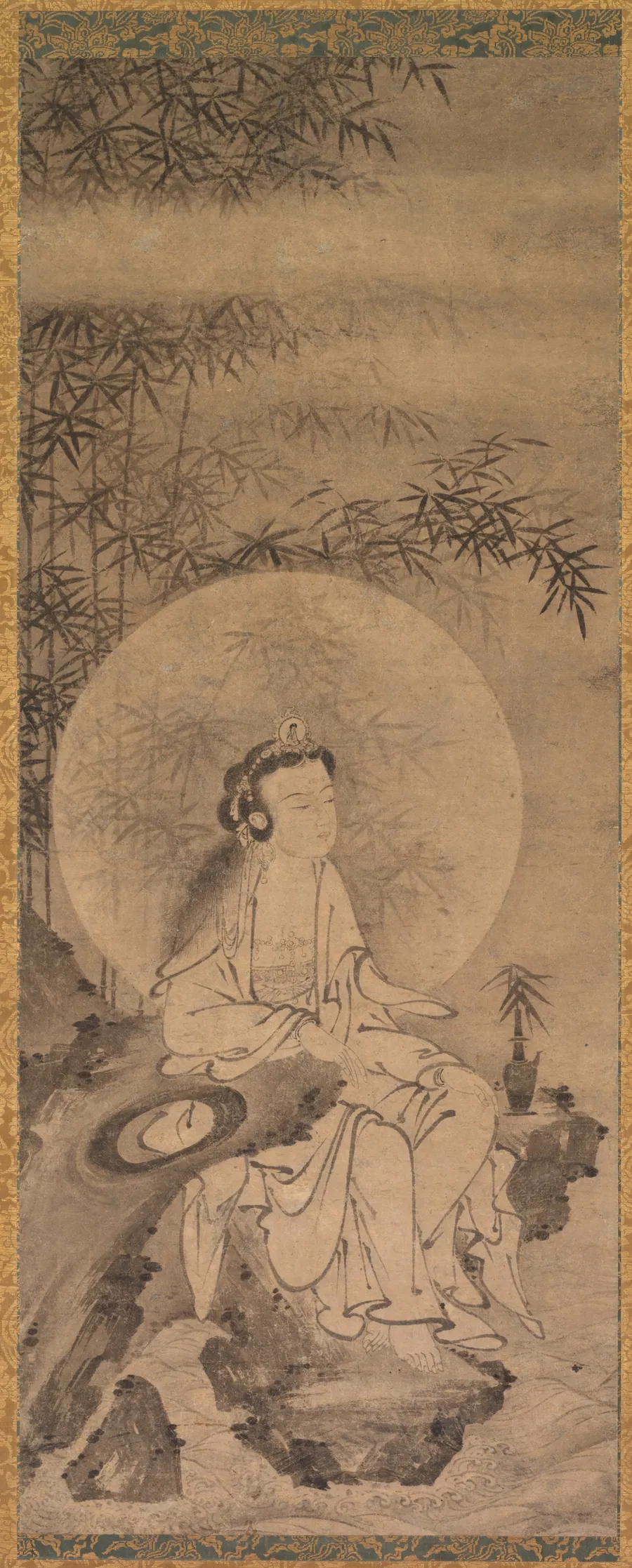 White-Robed Guanyin by Zhang Yuehu