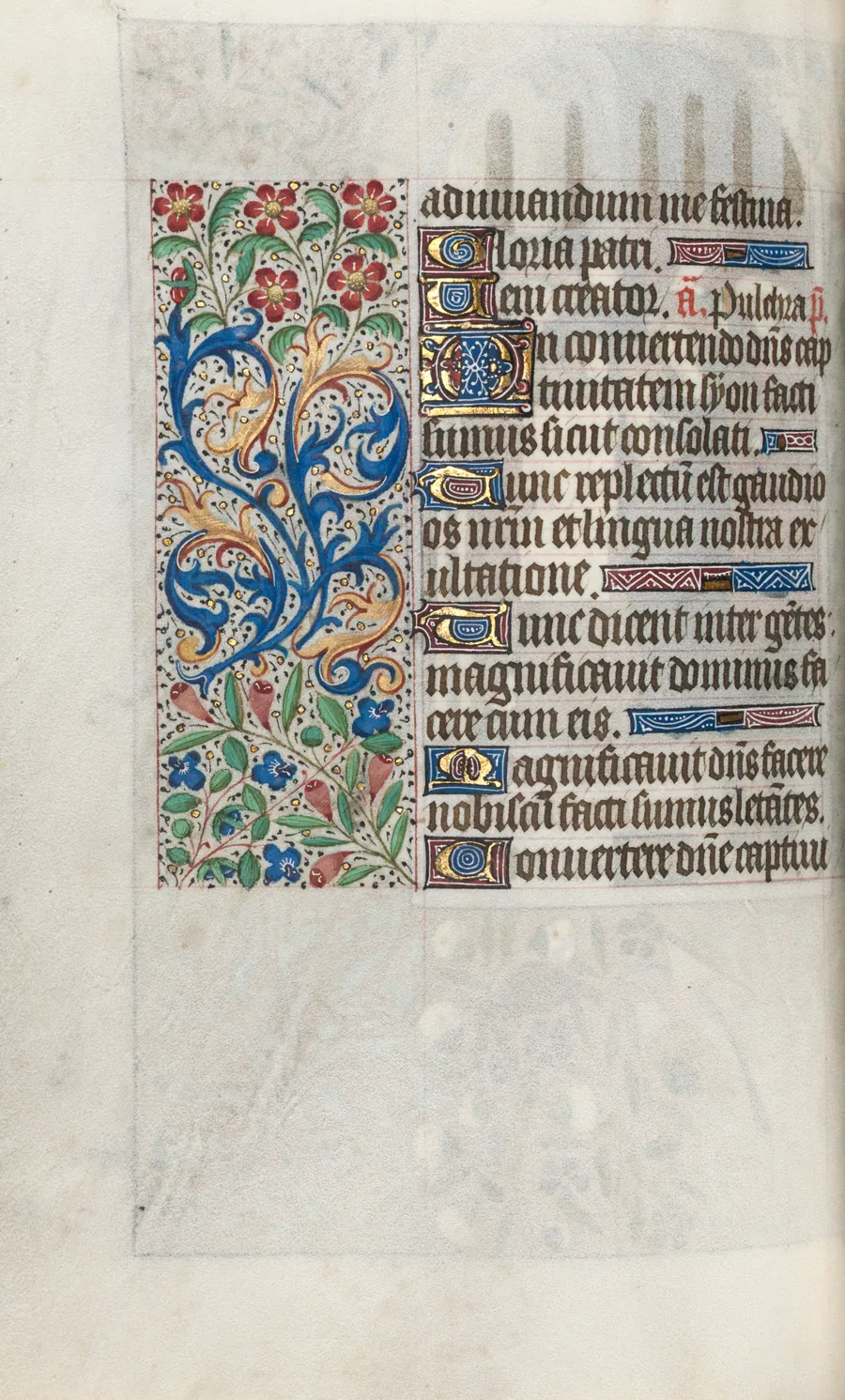 Book of Hours (Use of Rouen): fol. 67v by Master of the Geneva Latini