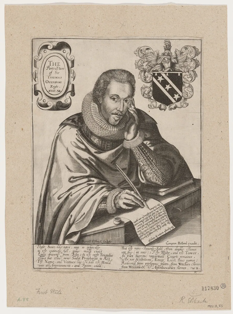 Sir Thomas Overbury by Renold Elstrack