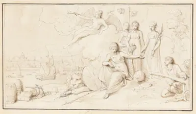 An Allegory of Britain's Mercantile Power