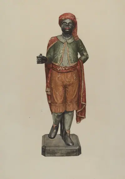 Cigar Store Figure - Blackamoor