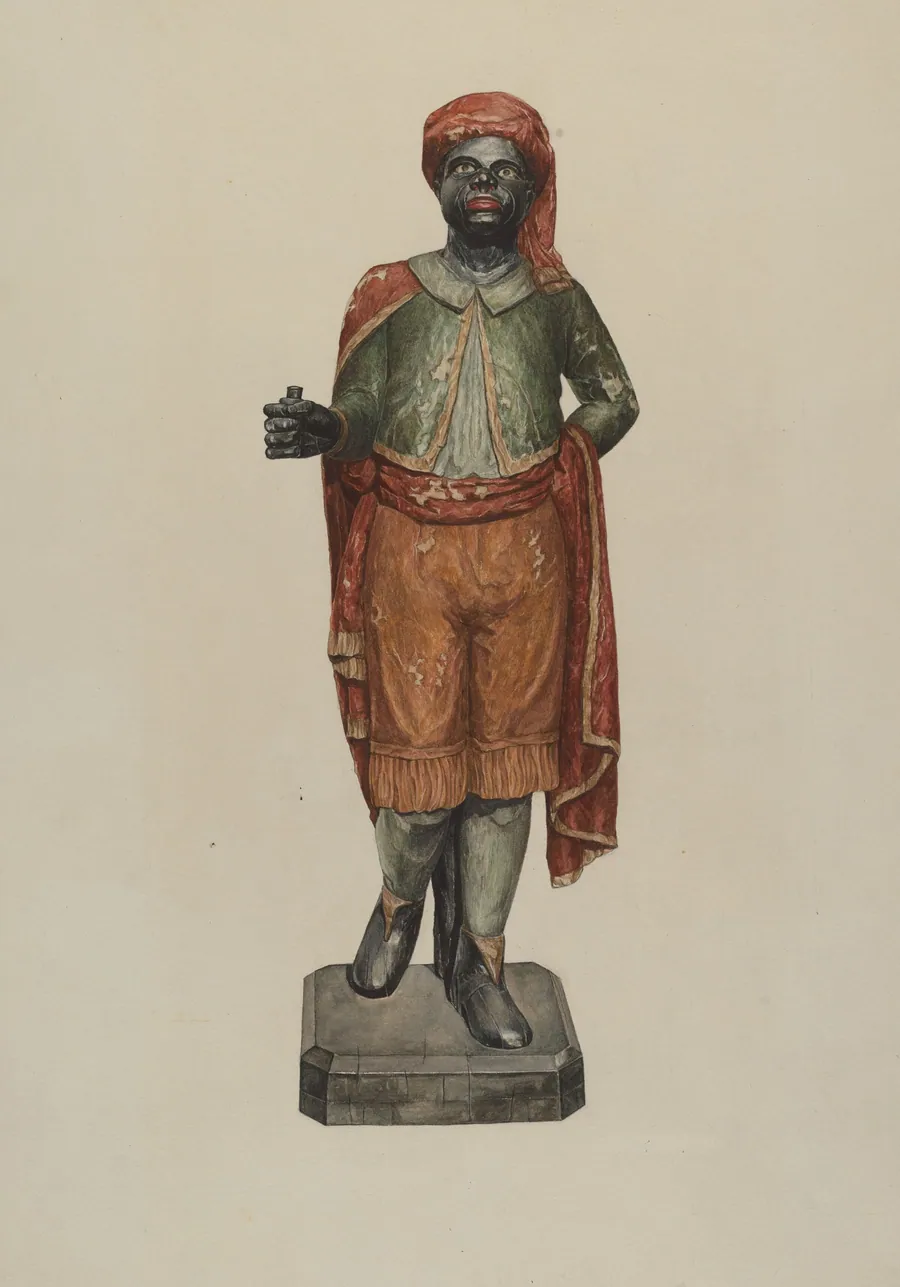 Cigar Store Figure - Blackamoor by Dorothy Handy