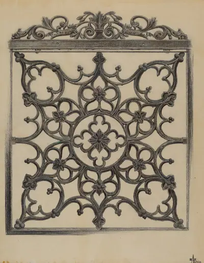 Cast Iron Gate