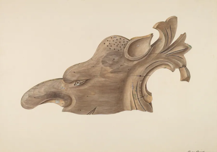 Animal Head by Clayton Clements