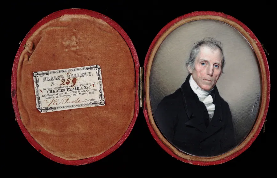 Judge Thomas Waties by Charles Fraser, born Charleston, SC 1782-died Charleston, SC 1860