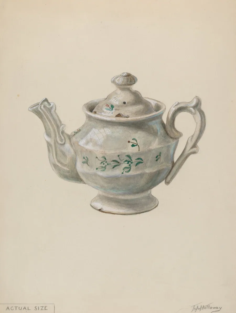 Teapot by Thomas Holloway