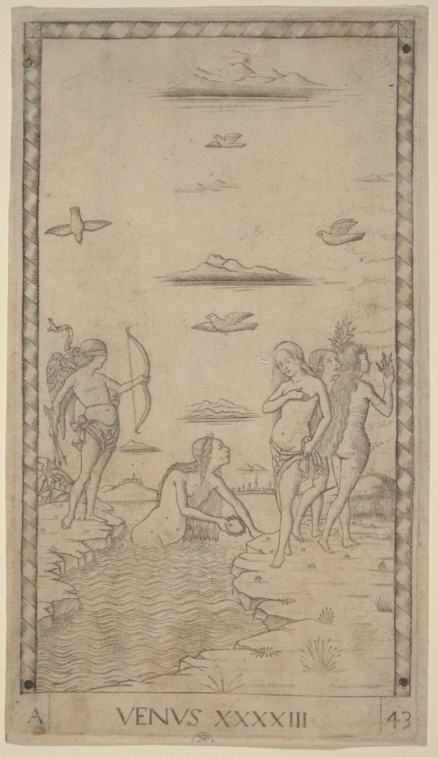 Venus by Master of the E-Series Tarocchi