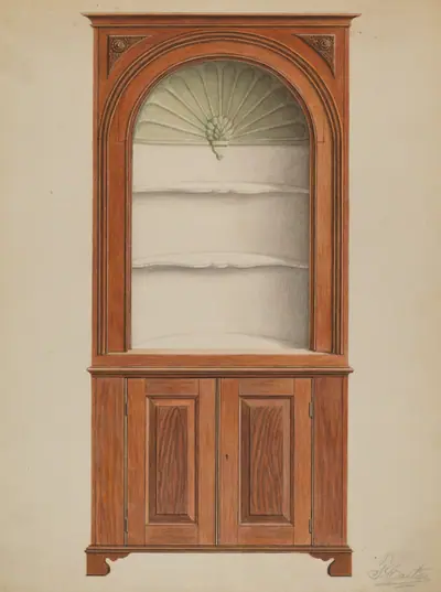 Corner Cupboard