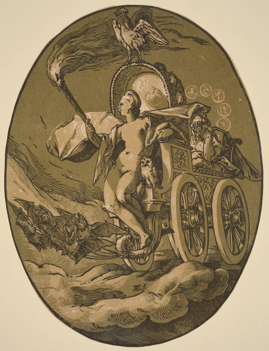 Nox by Hendrick Goltzius