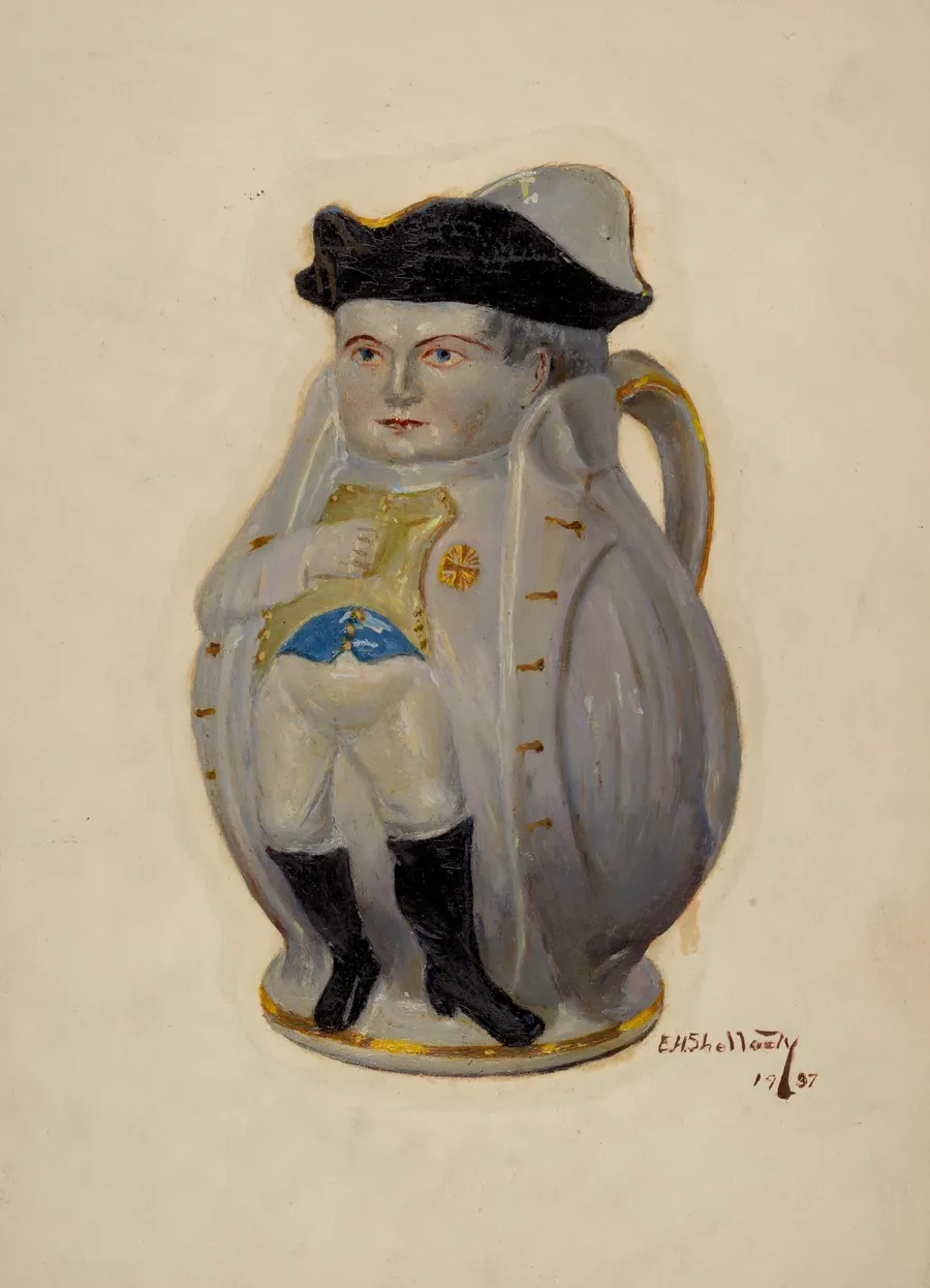 Napoleon Toby Jug by Eugene Shellady