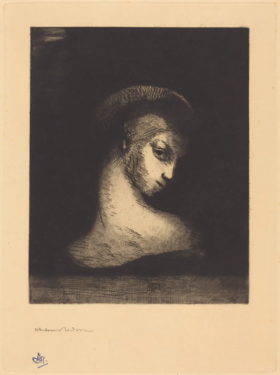 Perversité by Odilon Redon