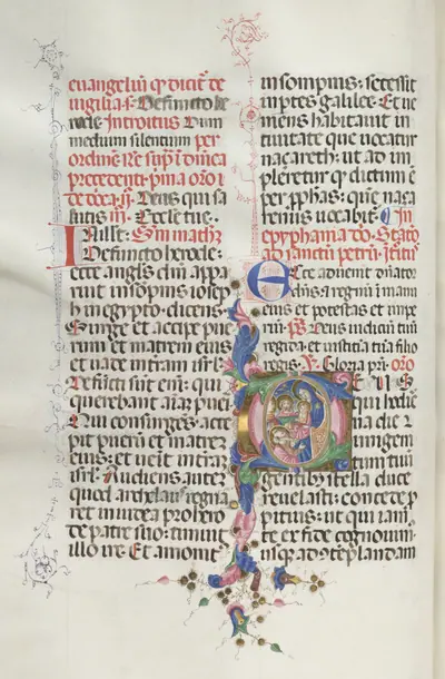 Missale: Fol. 30v: Adoration of the Magi