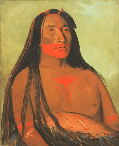 Máh-to-tóh-pa, Four Bears, Second Chief in Mourning