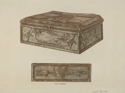 Pa. German Bridal Box