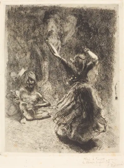 The Dancer of Tanjore (La bayadère de Tanjore)