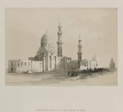 Egypt and Nubia, Volume III: Tombs of the Caliphs-Cairo.  Mosque of Ayed Be[y]