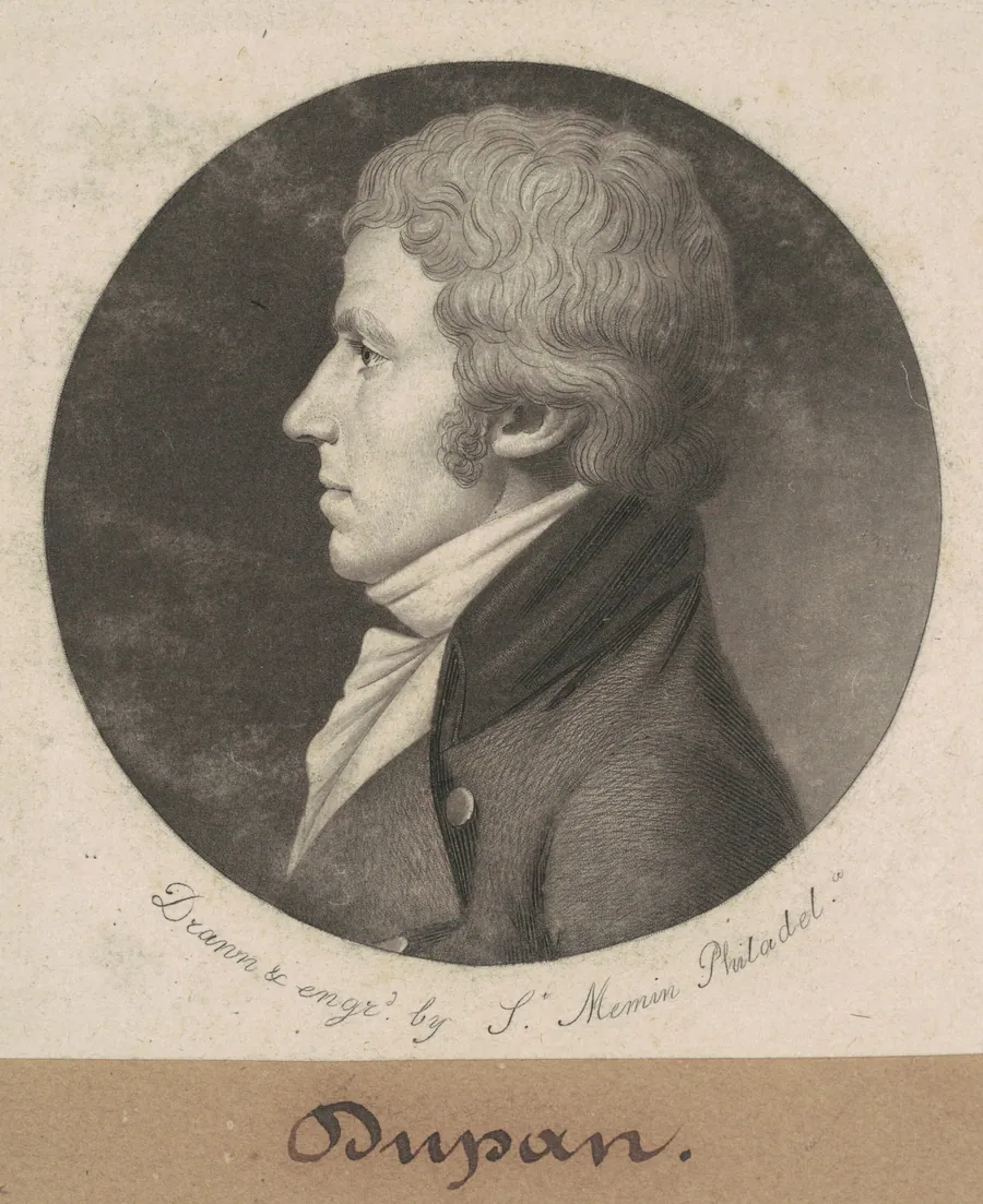Dupan by Charles B. J. Févret de Saint-Mémin