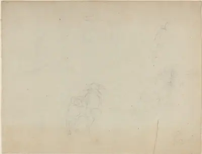 Sheet of Studies [recto and verso]