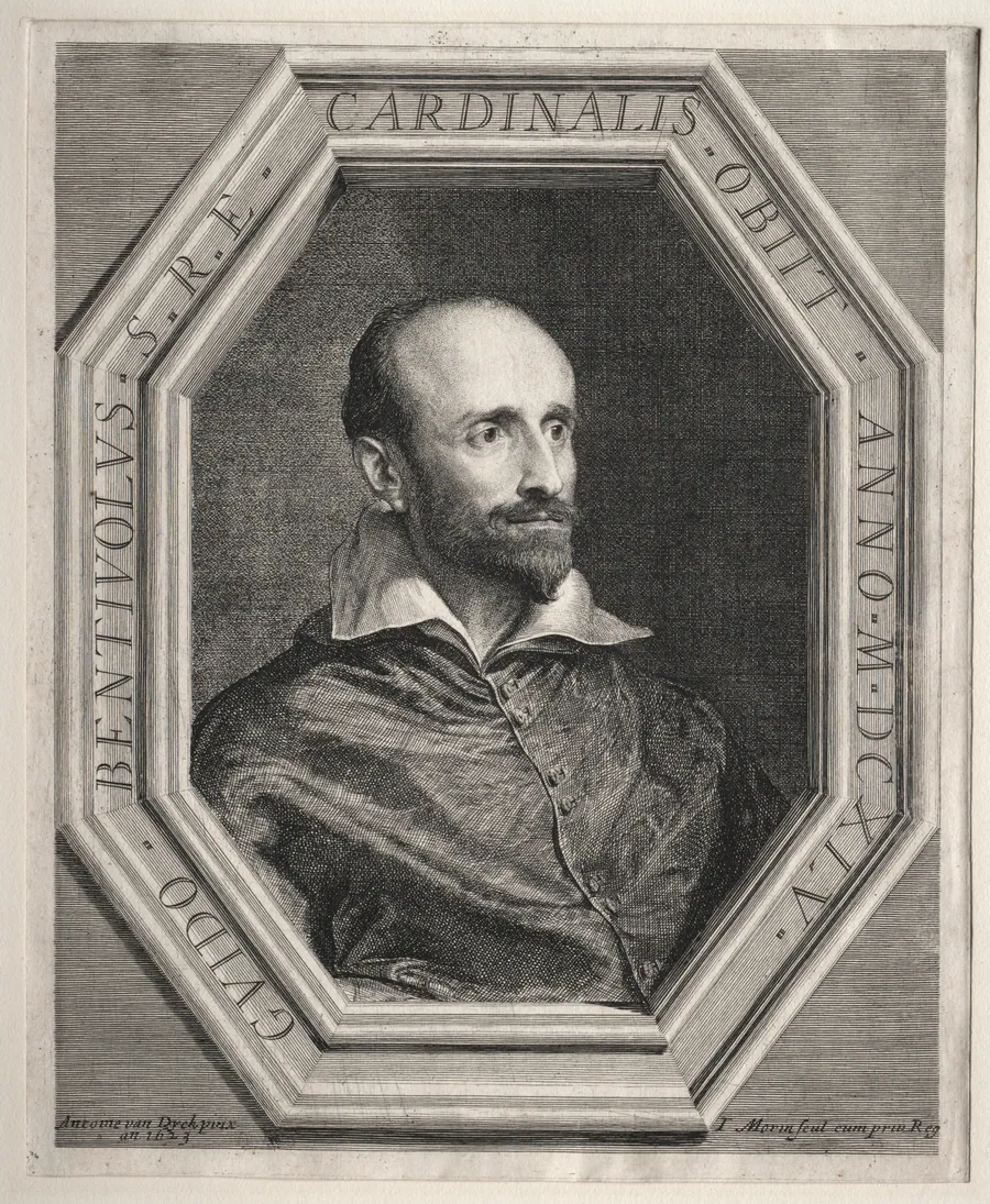 Cardinal Guido Bentivoglio, Papal Nuncio at the Court of Louis XIII by Jean Morin