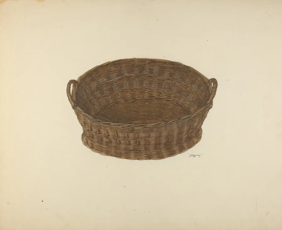 Zoar Sewing Basket by John Wilkes