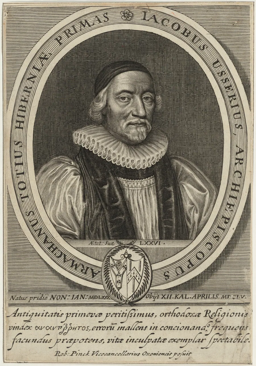James Ussher, D.D. by William Faithorne