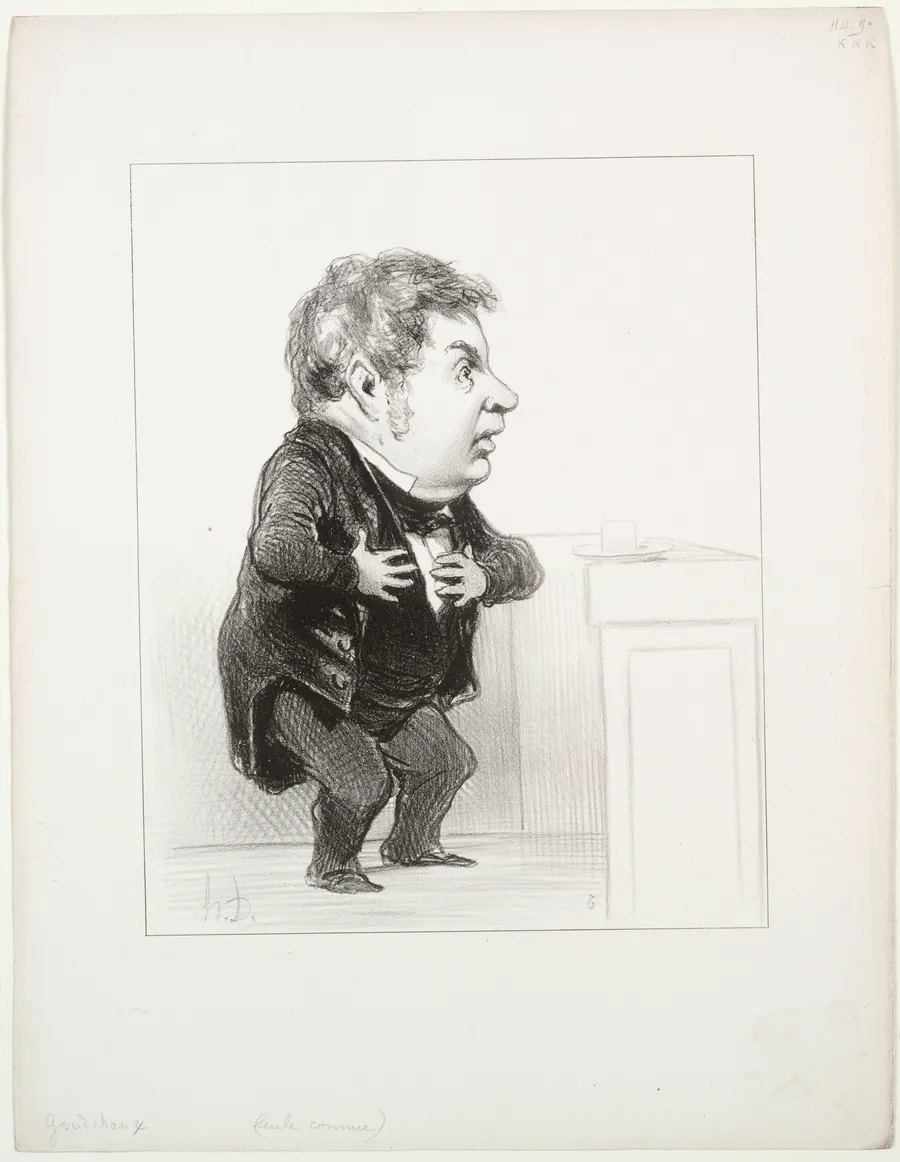 Michel Goudchaux by Honoré Daumier
