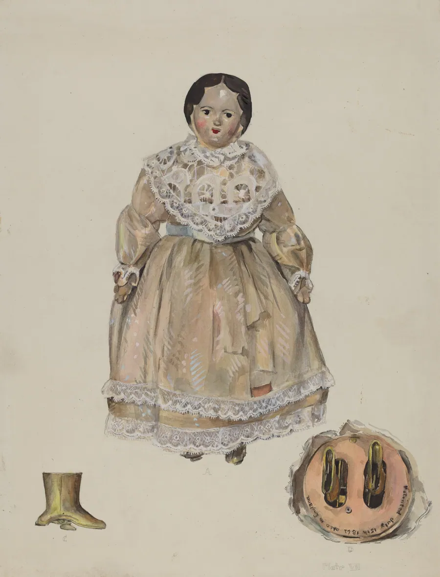 Walking Doll by Jane Iverson