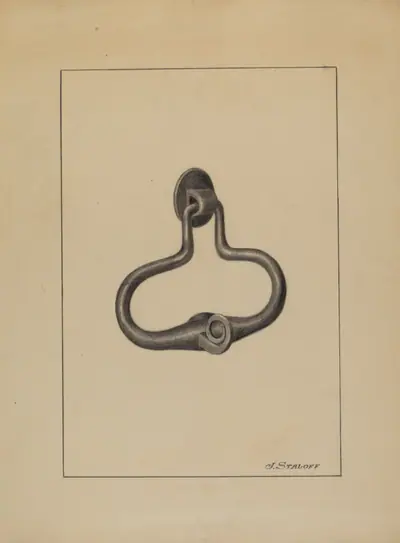 Door Pull and Knocker