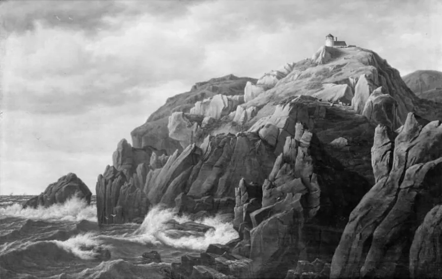 Klippekyst by F.C. Kiærskou
