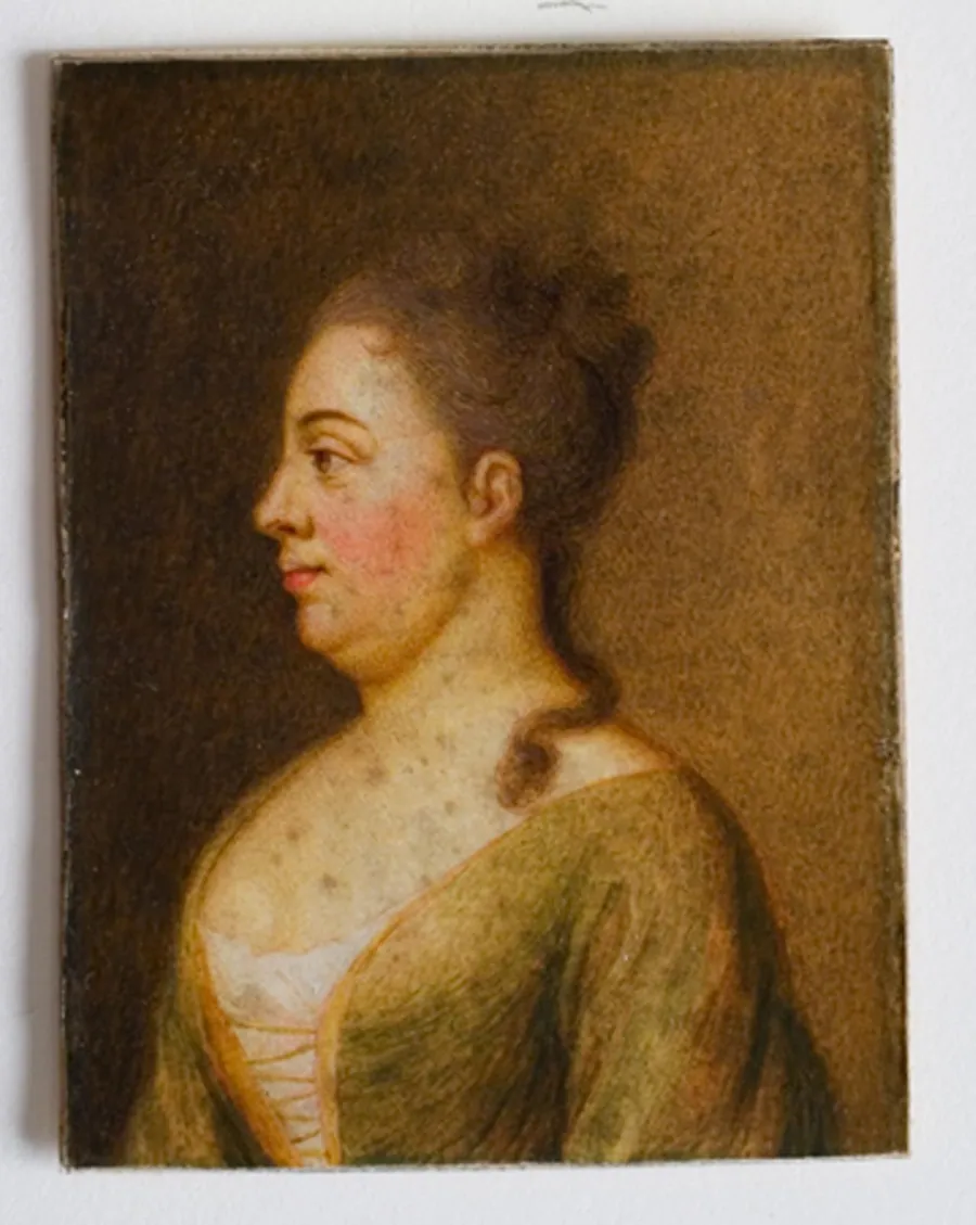 Dame i profil by Daniel Gardelle