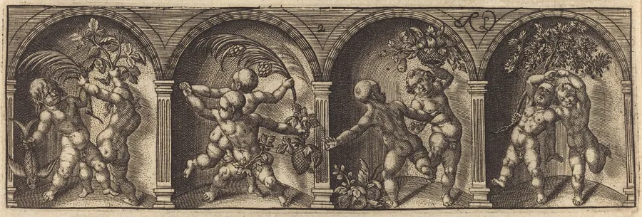Les divers pourtraicts et figures II by Master AD