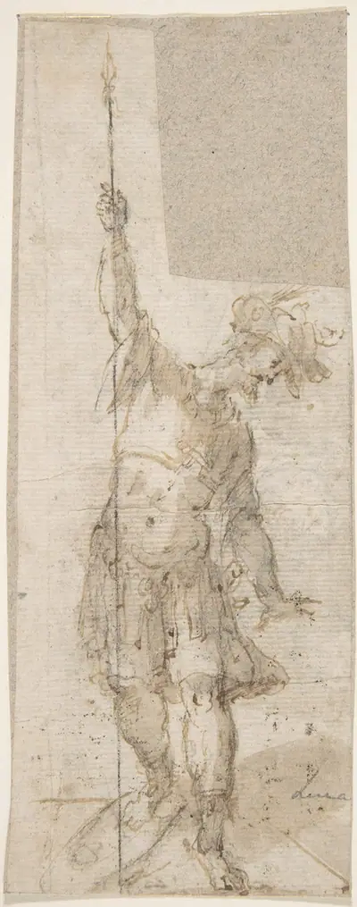 Standing Soldier with a Spear