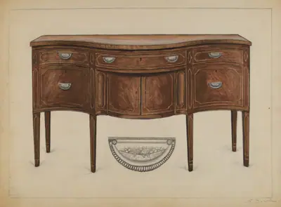 Side Board (Hepplewhite)