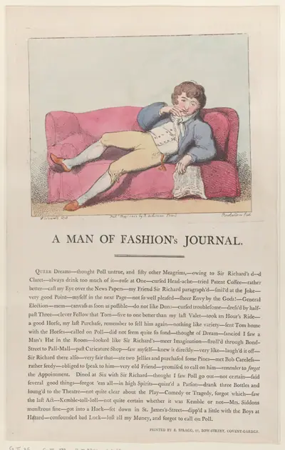 A Man of Fashion's Journal