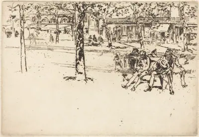 Le Boulevard Poissoniere