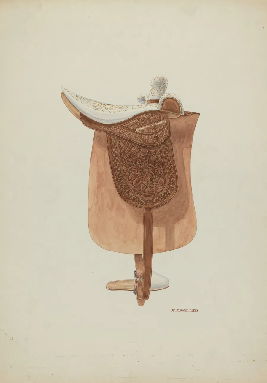 Side Saddle by Randolph F. Miller