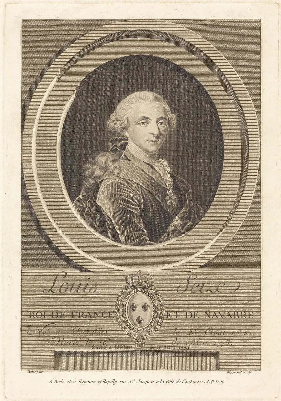 Louis XVI, King of France by Charles-Eugene Duponchel